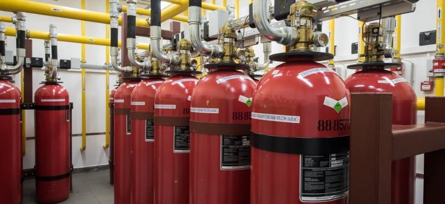 Room-level ESS Fire Suppression Systems